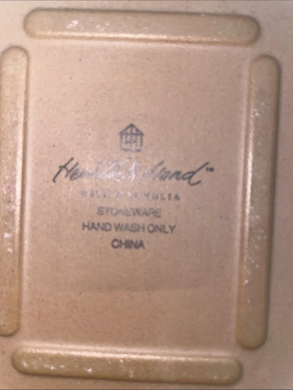 Hearth & Hand™ with Magnolia “Wash Your Hands” Stoneware Wall Hanging